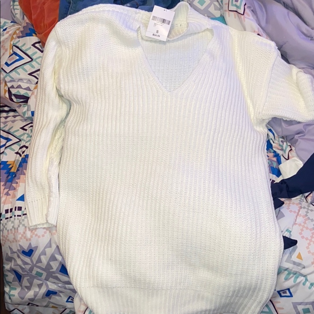 Never worn forever 21 sweater dress. Too big